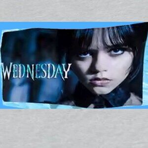 Wednesday Addams Beach Towel Measure 31 x 62 Inches